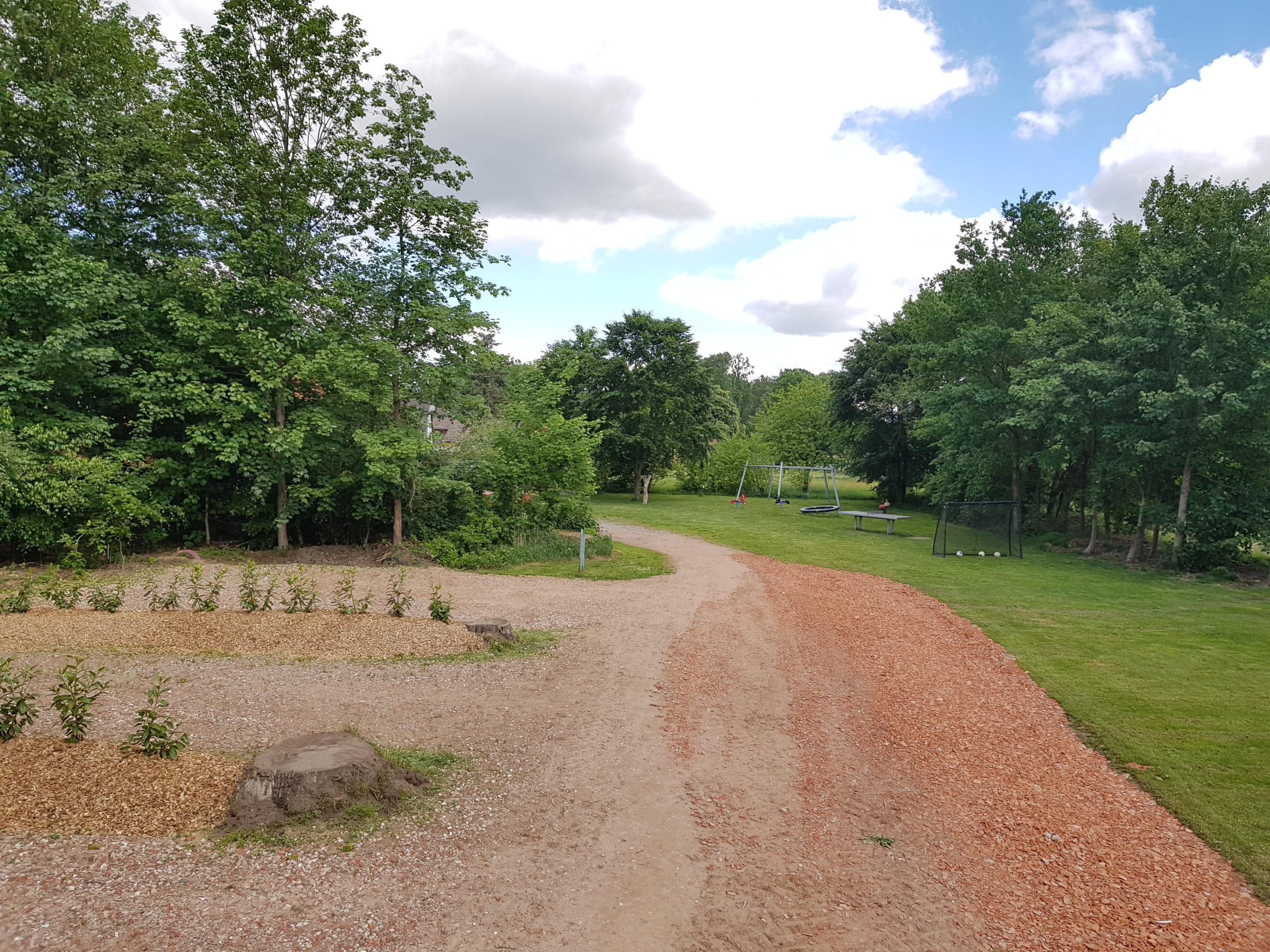 Caravanstellplätze von oben