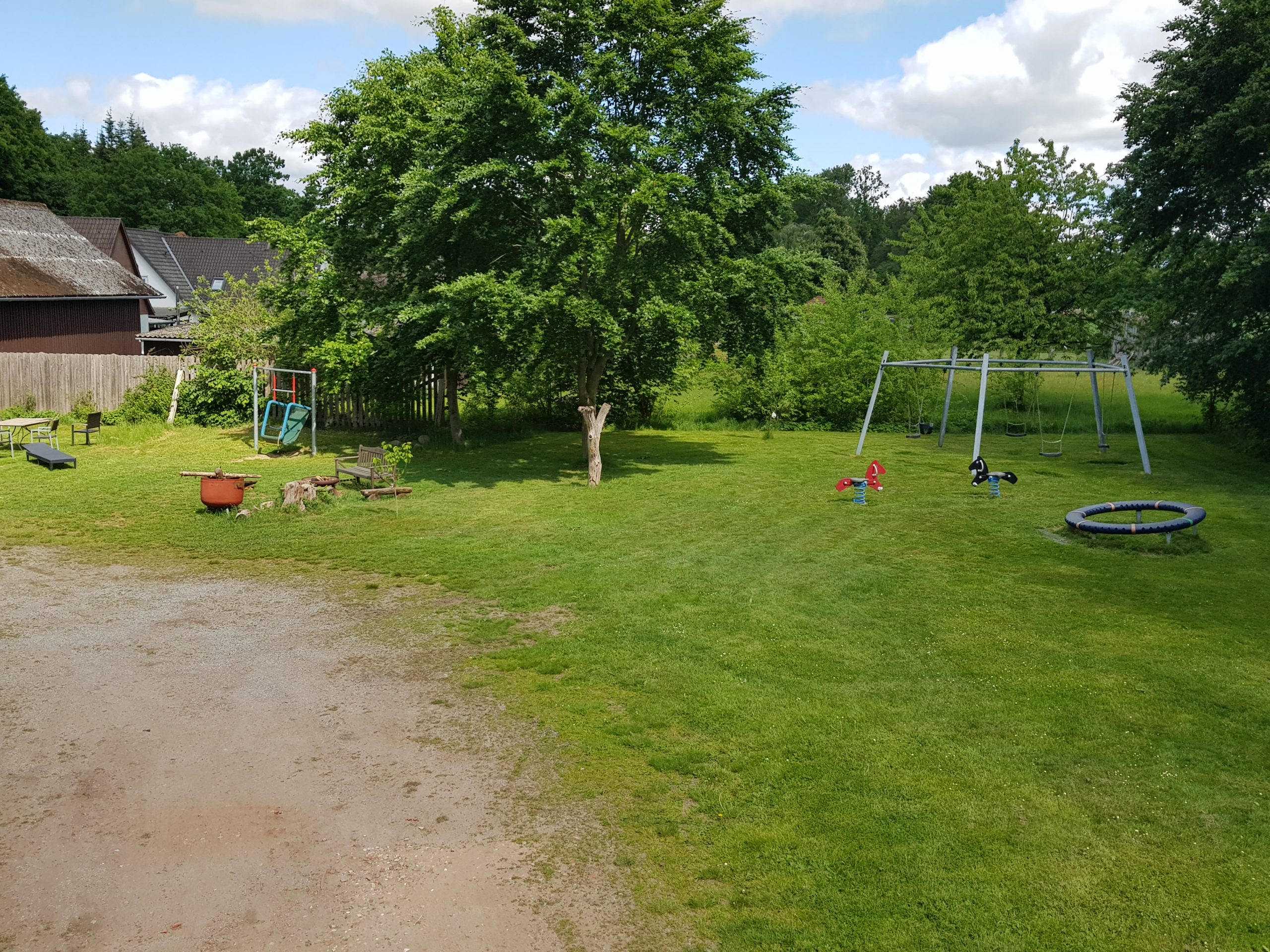 Spielplatz ansicht von oben